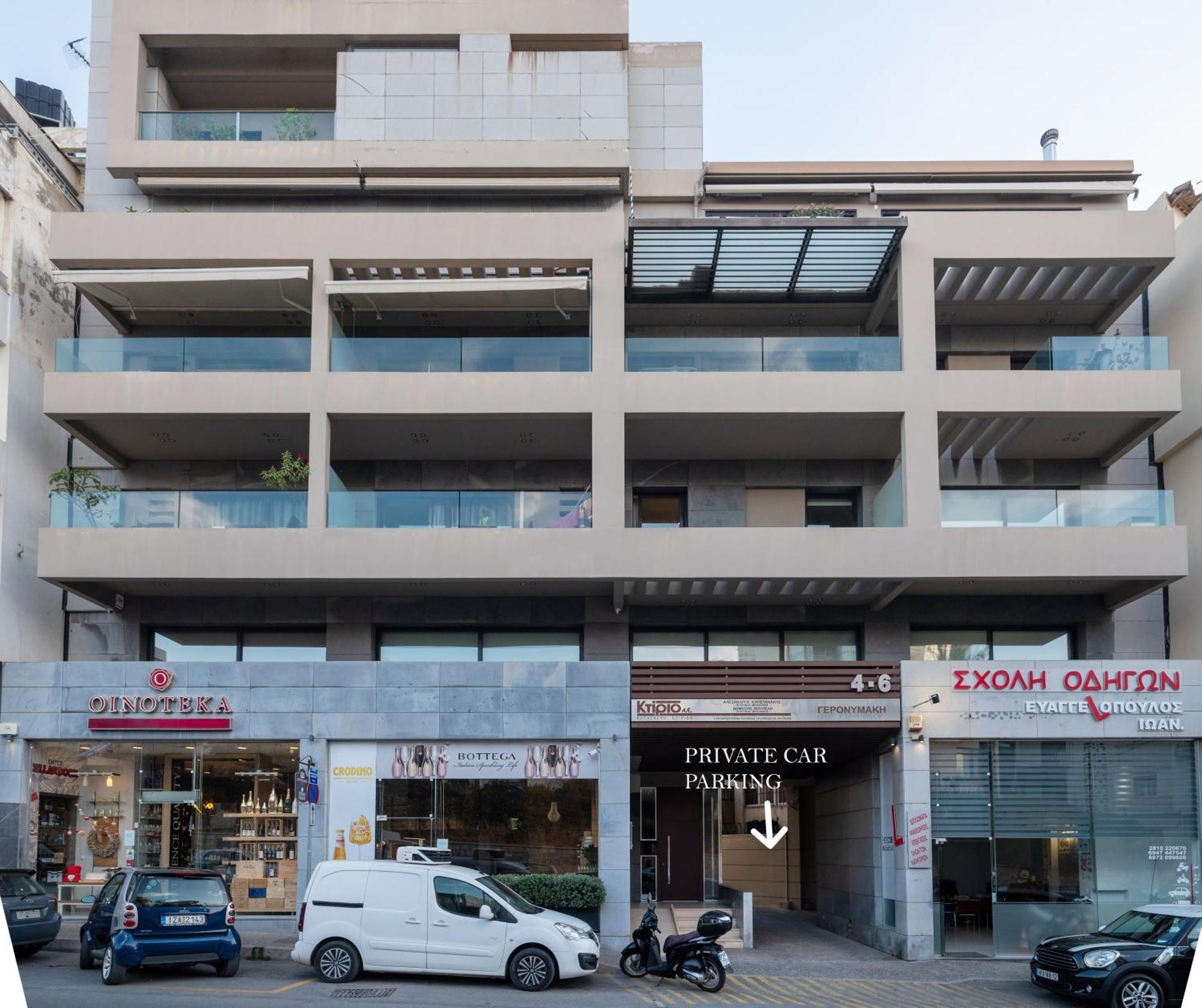 Onyx City Center Apartment With Parking Iraklio Exterior foto
